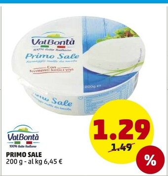 PENNY Valbontà Primo Sale offerta