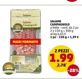 PENNY Salame Campagnolo offerta