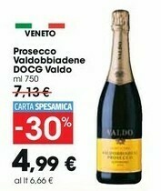 Valdo Bbiadene Prosecco Superiore DOCG 750 G(ml)