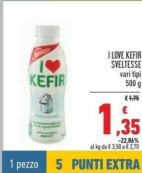 Conad Kefir Yogurt da bere offerta