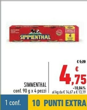 Conad Simmenthal Carne in scatola offerta