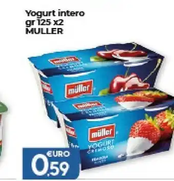 Colonial Sud Muller Yogurt intero gr 125x2 offerta