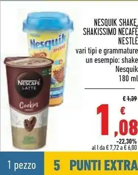 Conad Nesquik Snack offerta