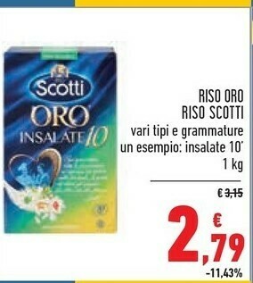 Conad Scotti Riso offerta