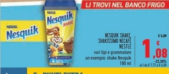 Conad Nesquik Snack offerta
