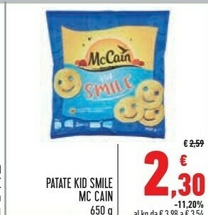 Conad Mccain Patatine offerta