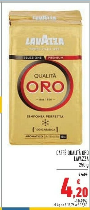 Conad Lavazza Caffè offerta