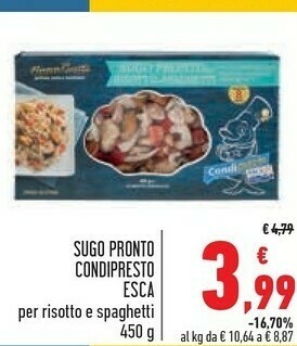 Conad Condipresto Pesce surgelato offerta