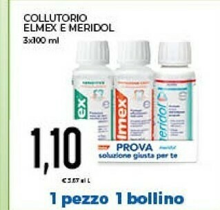 Conad Elmex Collutorio offerta