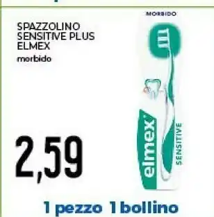 Conad Elmex Spazzolino Sensitive Plus offerta