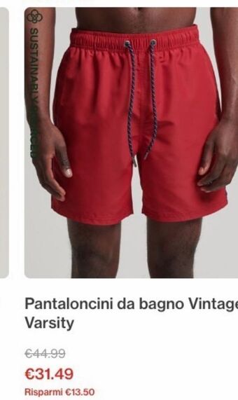 Superdry Pantaloncini offerta