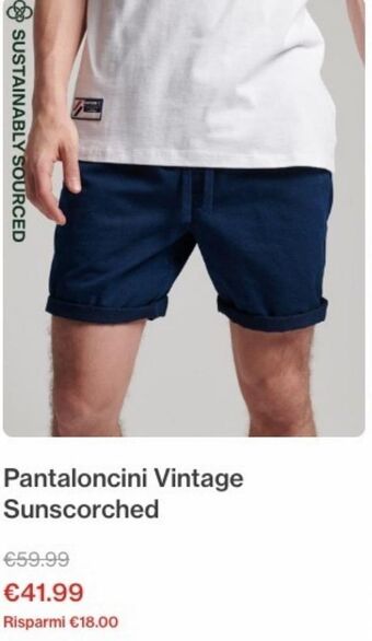 Superdry Pantaloncini offerta