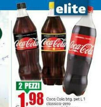 Elite Coca Cola Coca cola zero offerta