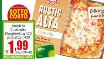 Elite Italpizza Pizza surgelata offerta
