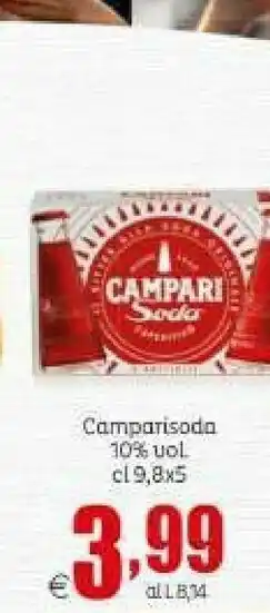 Elite Campari Bitter offerta