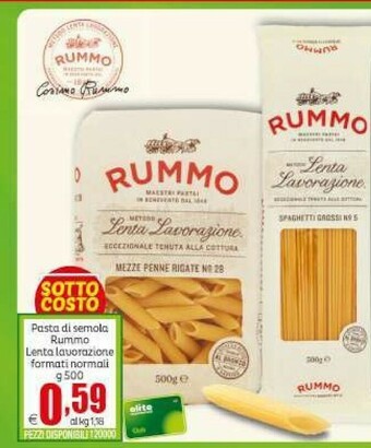 Elite Rummo Pasta di semola offerta