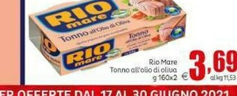 Elite Rio Mare Tonno Rio mare offerta