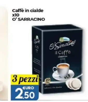 Colonial Sud O'Sarracino Caffè in cialde x10 offerta