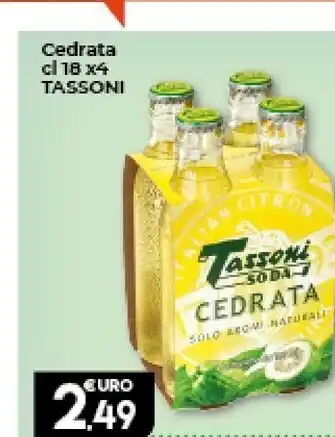 Tassoni Cedrata cl 18x4