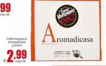 Elite Caffè Vergnano 1882 Aromadicasa 250 g x 2 offerta