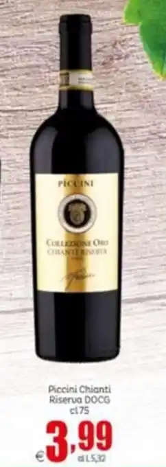 Piccini Chianti Riserva DOCG 75 cl