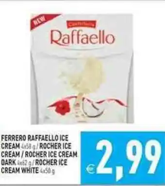 Pim Supermercati Raffaello Ferrero Ice Cream 4 x 58 g offerta