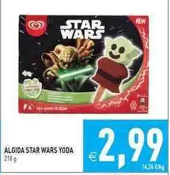 Pim Supermercati Algida Star Wars Yoda 210 G offerta