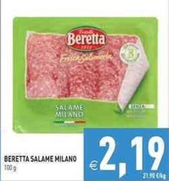 Pim Supermercati Beretta Salame Milano 100 g offerta