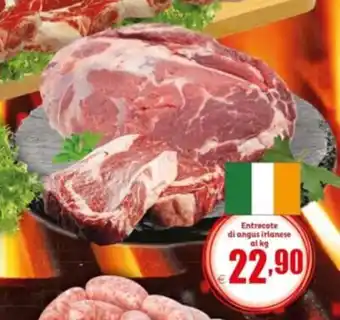 Entrecote di angusi irlanese al kg
