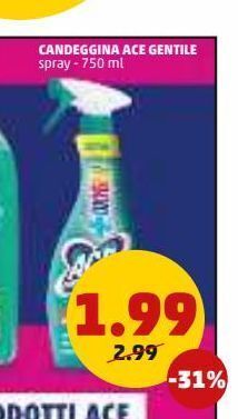PENNY Candeggina ace gentile offerta