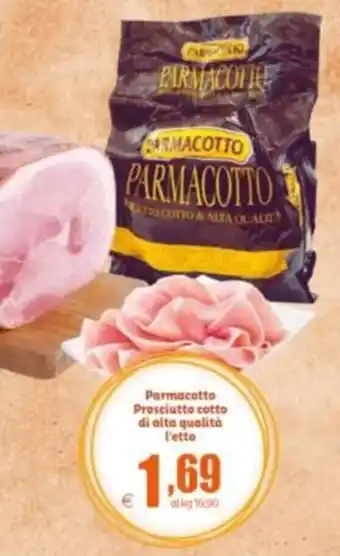 Elite Parmacotto Prosciutto cotto di alta qualità l'etto offerta