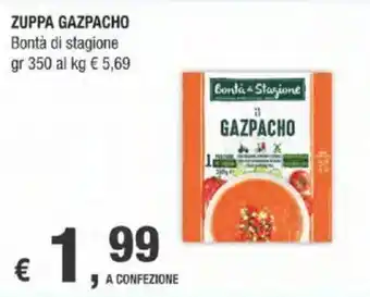 Crai Bontà di stagione Zuppa Gazpacho 350 gr offerta