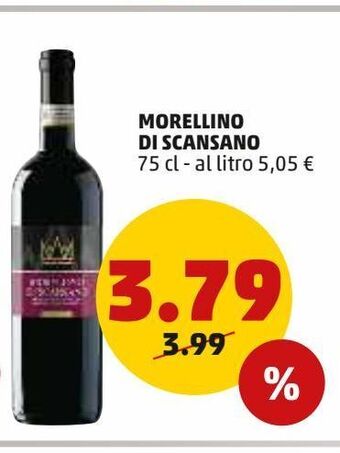 PENNY Morellino di scansano offerta