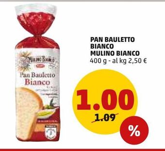PENNY Pan bauletto bianco mulino bianco offerta