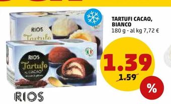 PENNY Tartufi cacao, bianco offerta