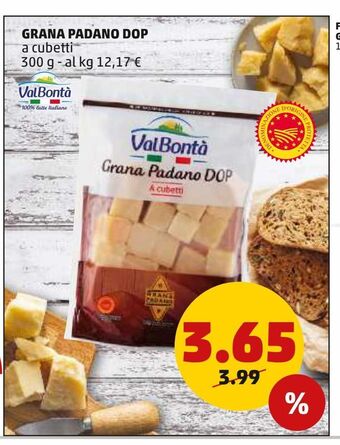 PENNY Grana padano dop offerta