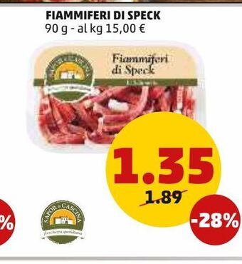 PENNY Fiammiferi di speck offerta