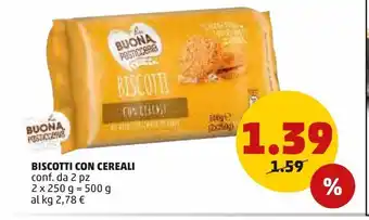 PENNY Biscotti con cereali offerta