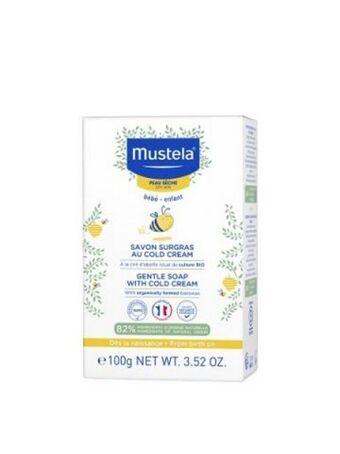 Mustela sapone nutriente cold cream pelle secca viso corpo 100gr