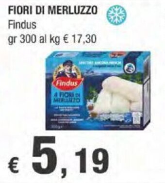 Crai Findus Fiori di Merluzzo 300 gr offerta