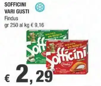 Crai Findus Sofficini vari gusti 250 gr offerta