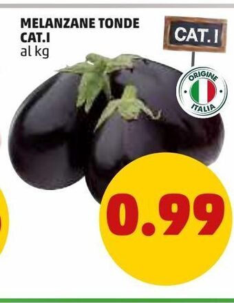 PENNY Melanzane tonde offerta