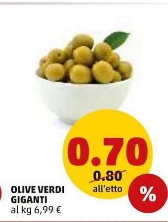 PENNY Olive verdi giganti offerta