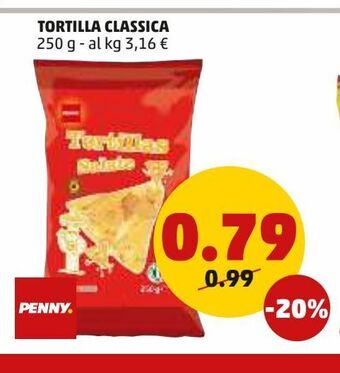 PENNY Tortilla classica offerta