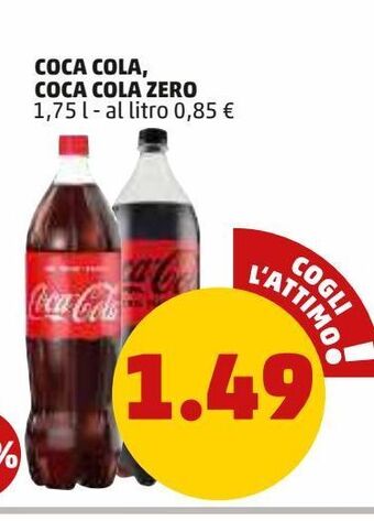 PENNY Coca-cola, coca cola zero offerta