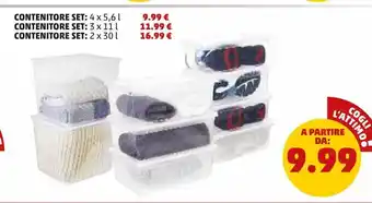 PENNY Contenitore set offerta