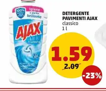 PENNY Detergente pavimenti ajax offerta