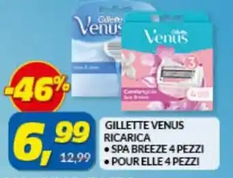 Risparmio Casa Gillette Venus Ricarica Spa Breeze 4 pezzi / Pour Elle 4 Pezzi offerta