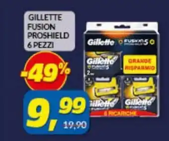Gillette Fusion Proshield 6 pezzi