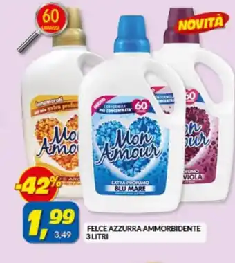 Risparmio Casa Felce Azzurra Ammorbidente 3 litri offerta
